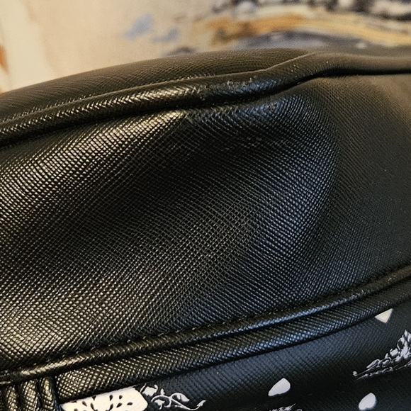 Betsey Johnson Leopard Face Dome Satchel Handbag- Rare - Picture 12 of 17